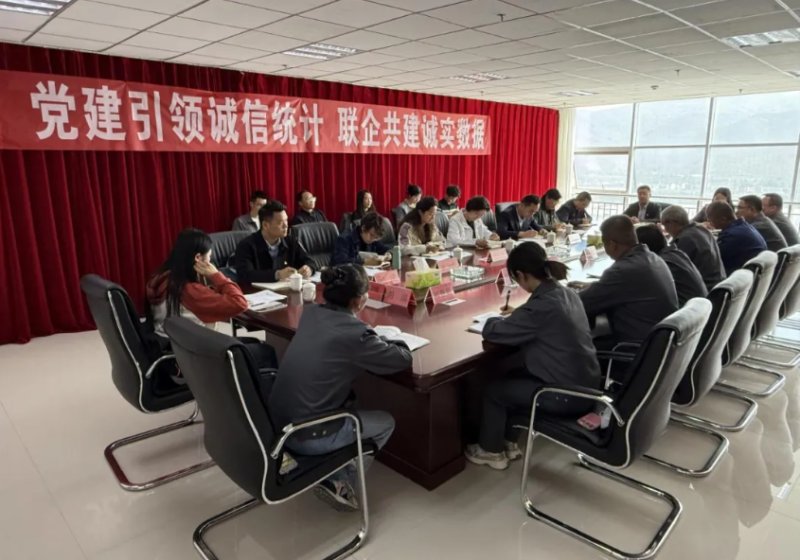 &zwnj;&ldquo;黨建引領(lǐng)誠信統(tǒng)計(jì) 聯(lián)企共建誠實(shí)數(shù)據(jù)&rdquo;&mdash;&mdash;公司黨委與國家統(tǒng)計(jì)局大通調(diào)查隊(duì)開展主題黨日活動(dòng)